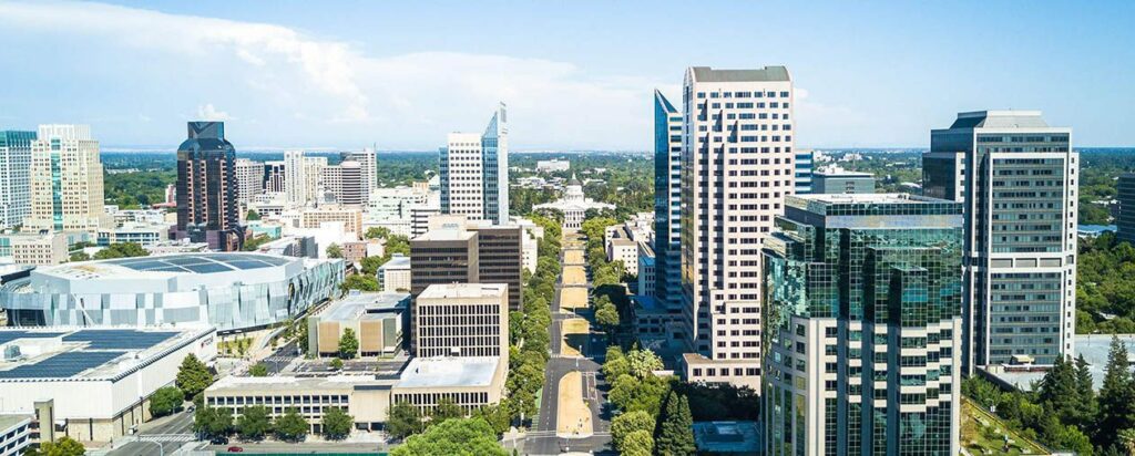 Sacramento California Skyline