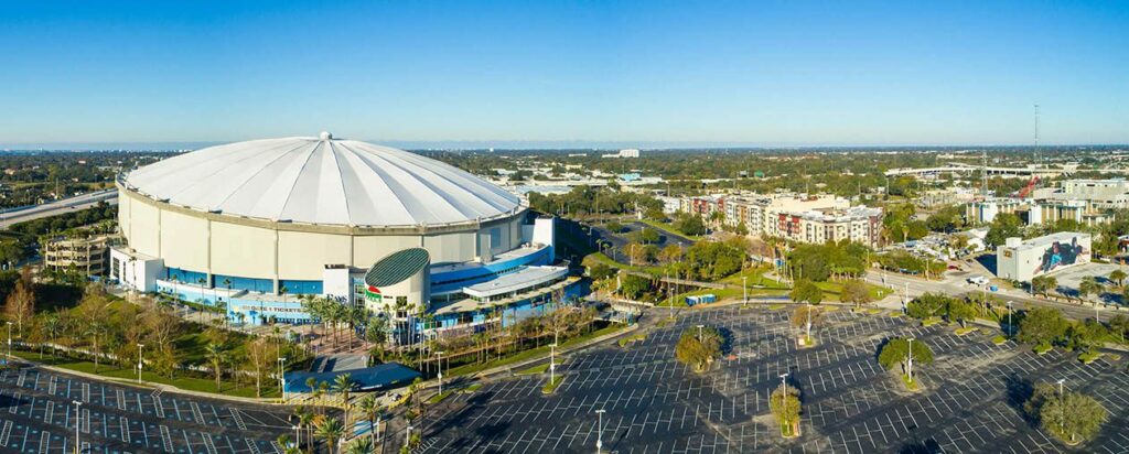 View of Tropicana Field