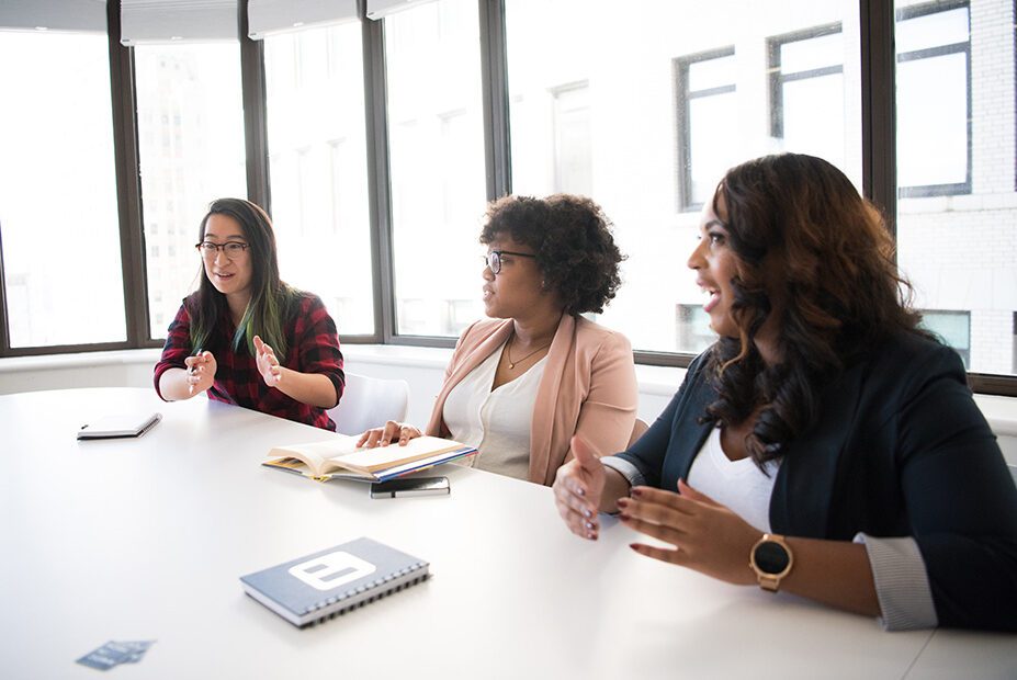 Stock image of business meeting