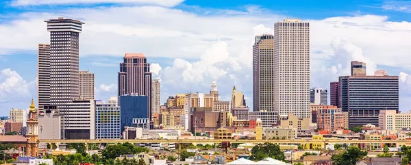 View of New Orleans Skyline