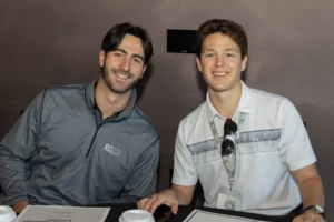 Picture of two men smiling